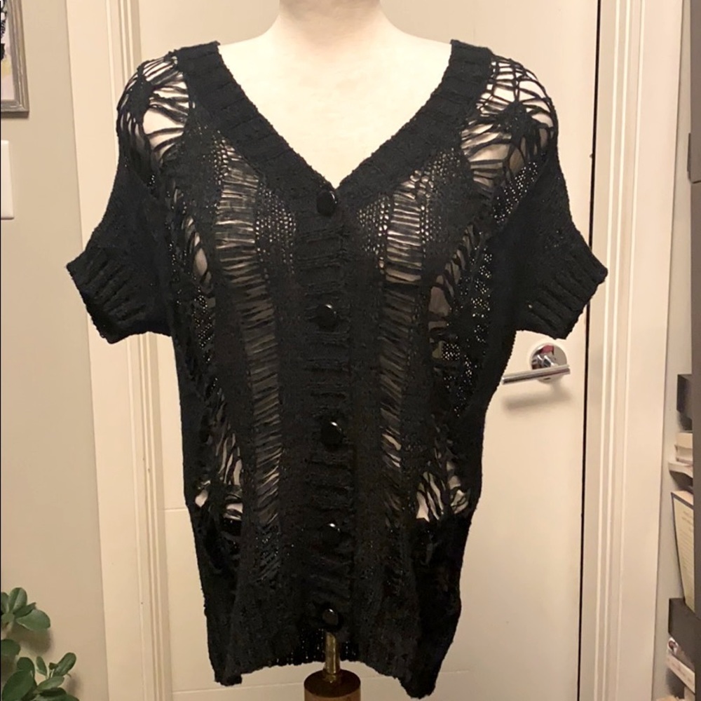 Small black sweater